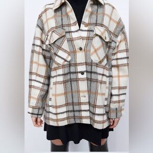 Zara Plaid overshirt